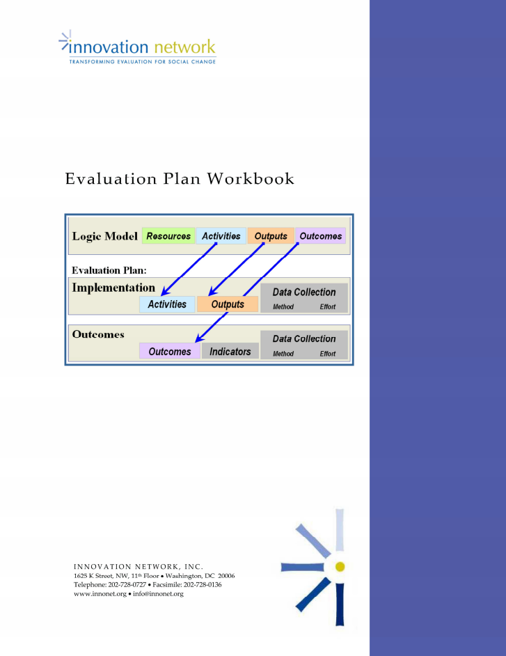 Evaluation Plan Workbook
